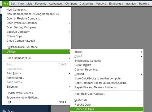 Image showing File button 