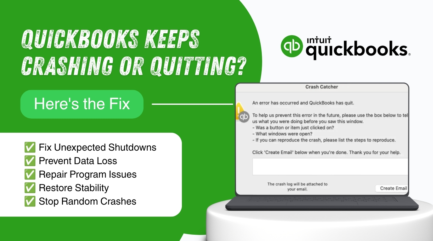 Resolve QuickBooks Unexpected Quit or Close Errors