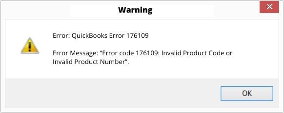 QuickBooks POS point of sale error message